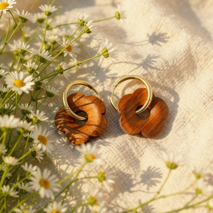 Boucles FLEURS DES BOIS