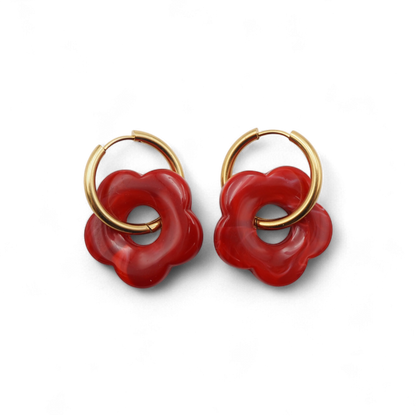 Boucles FLEURS D'AUTOMNE