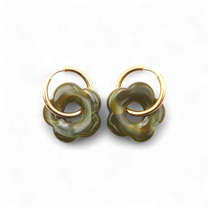 Boucles FLEURS D'AUTOMNE