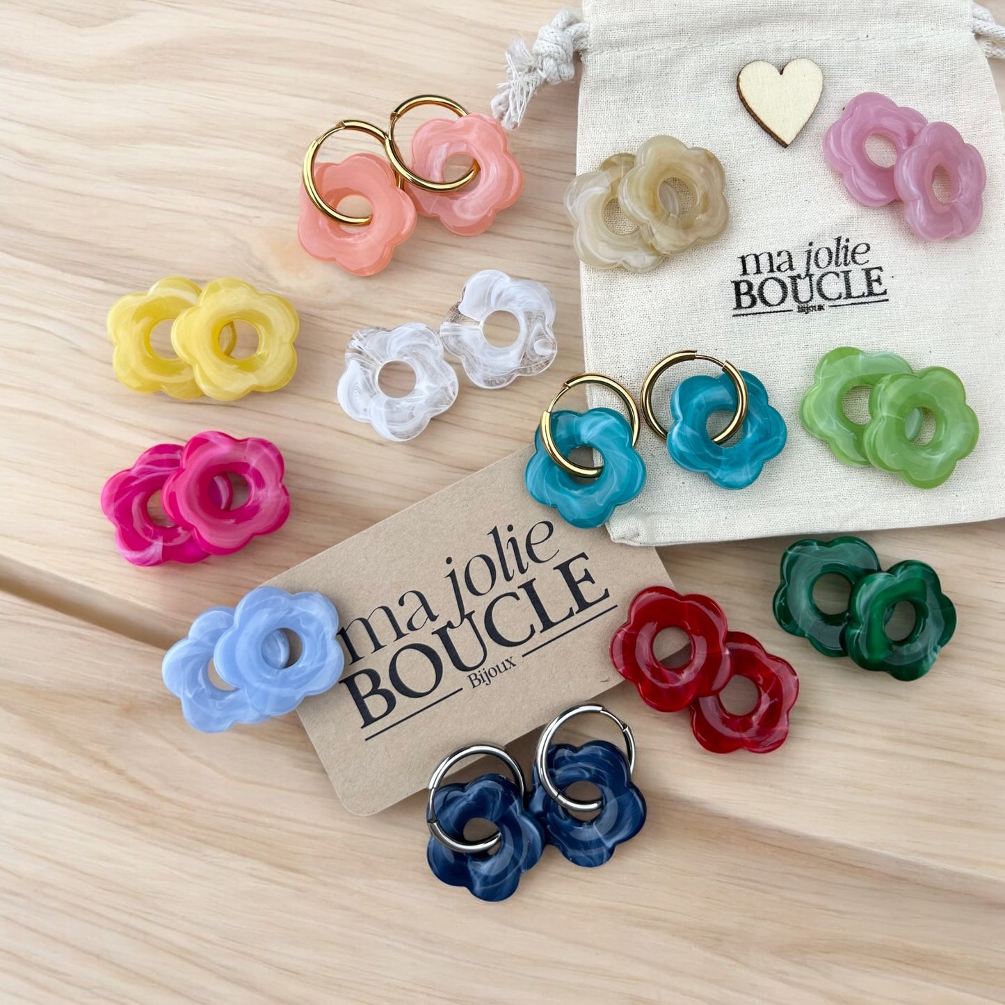 Boucles FLORALES