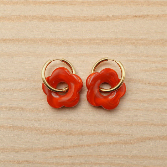 Boucles FLEURS D'AUTOMNE